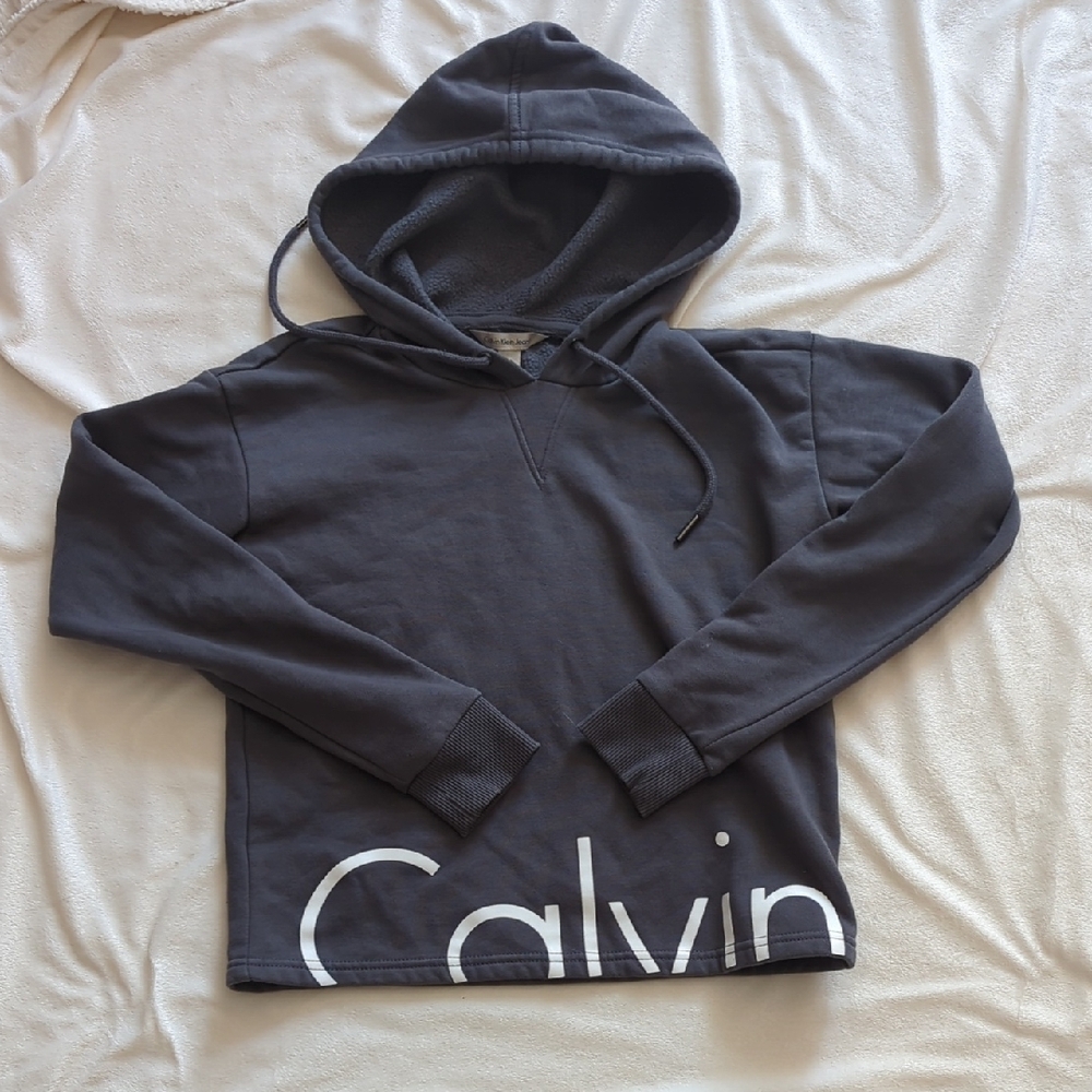3 For $30. Gray Sweater with Ribbed Cuffs